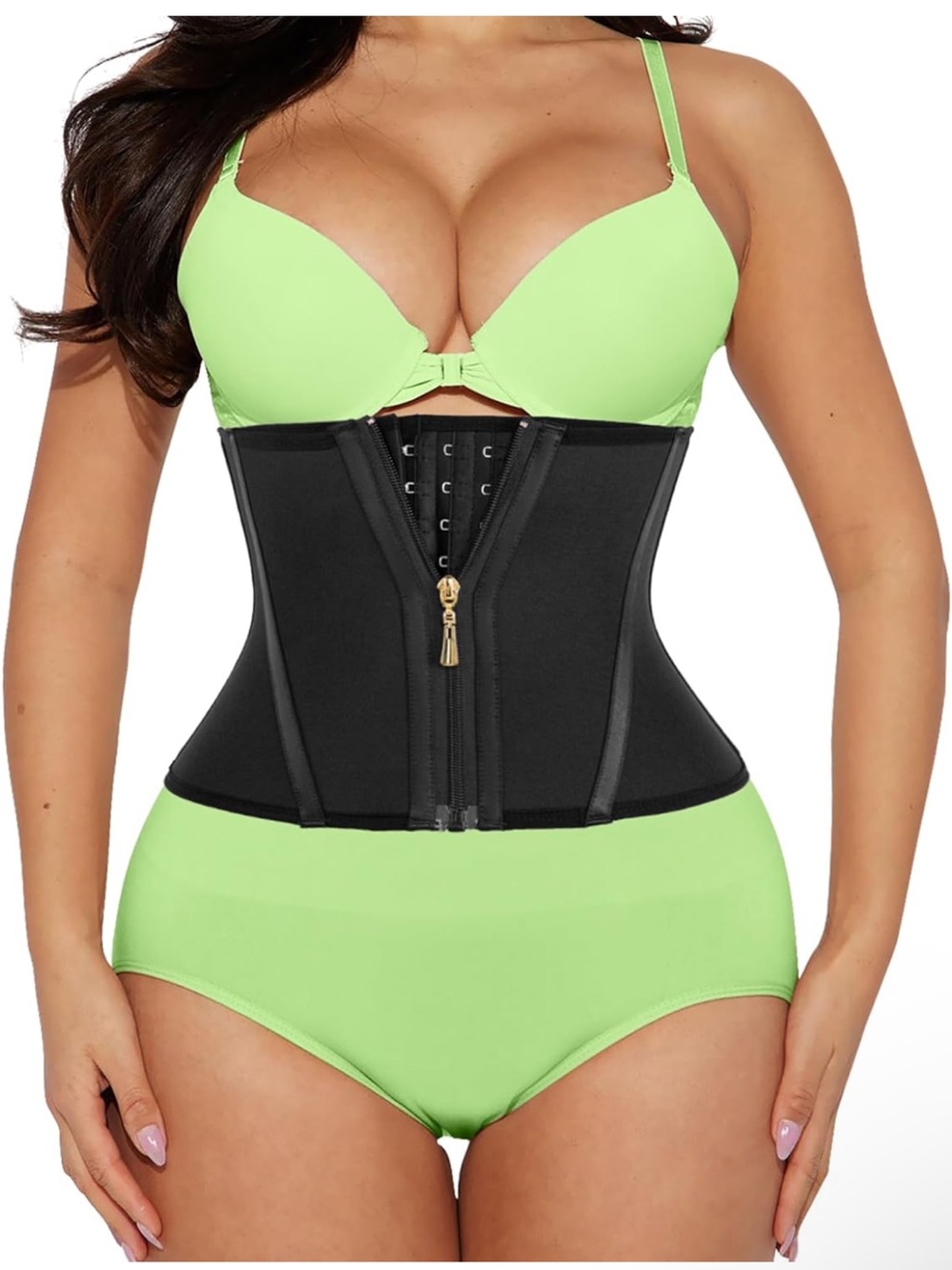 Black Waist Trainer Shapewear - Classic High Compression